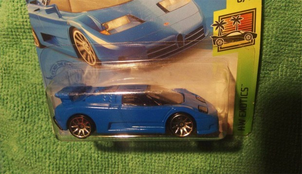 Bugatti kisaut Hot Wheels j bontatlan