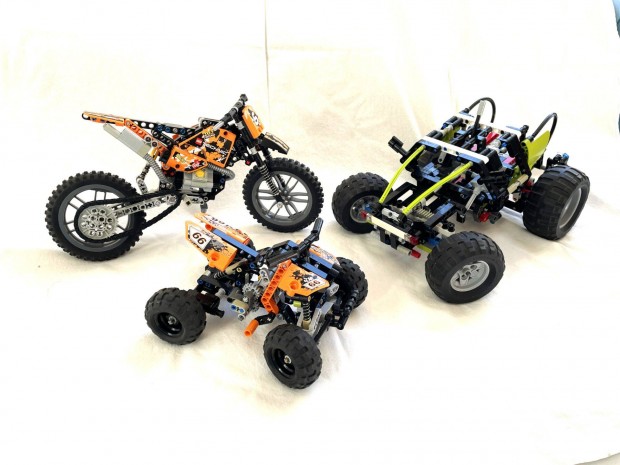 Buggy Quad Motocross Lego Technic csomagajnlat motor homokfut quad