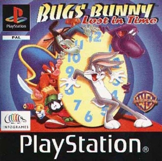 Bugs Bunny Lost in Time, Mint eredeti Playstation 1 jtk