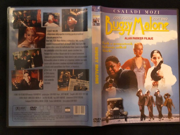 Bugsy Malone DVD (karcmentes, Jodie Foster, Scott Baio)
