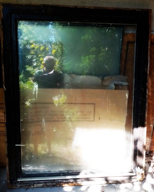 Buk-nyil ablak 120x150 cm, hszigetelt veggel