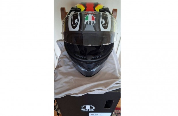 Bukósisak AGV K3 Birdy 2.0 szürke/sárga/piros eladó ! Új