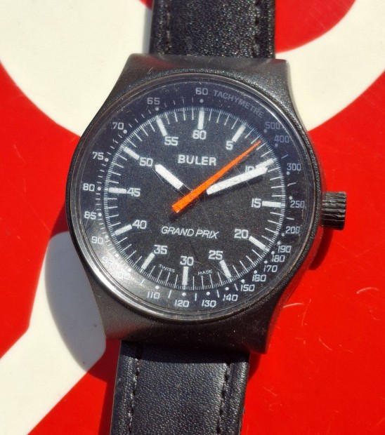 Buler grand prix sport férfi svájci karóra rallye retro
