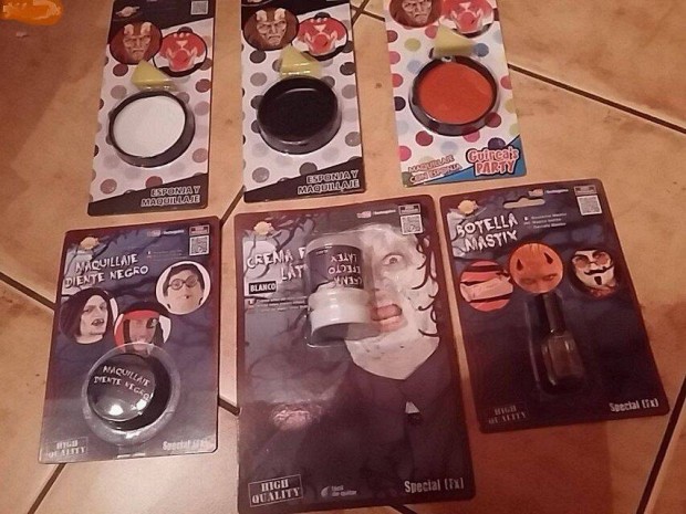 Bulira, partira: festék, ragasztó, stb.szett