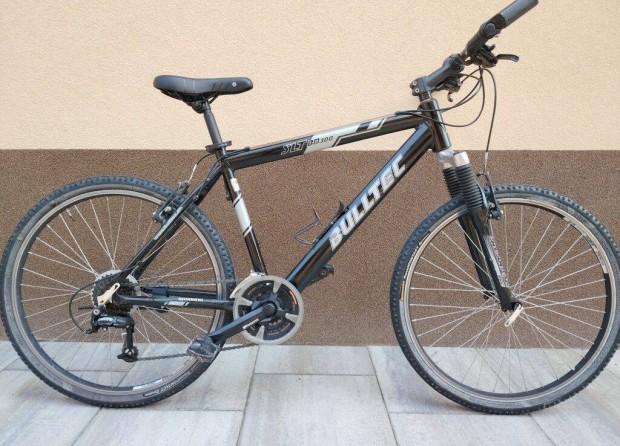 Bulltec, teleszkóps, aluvázas, 26"-os MTB kerékpár, jó és szép állapot