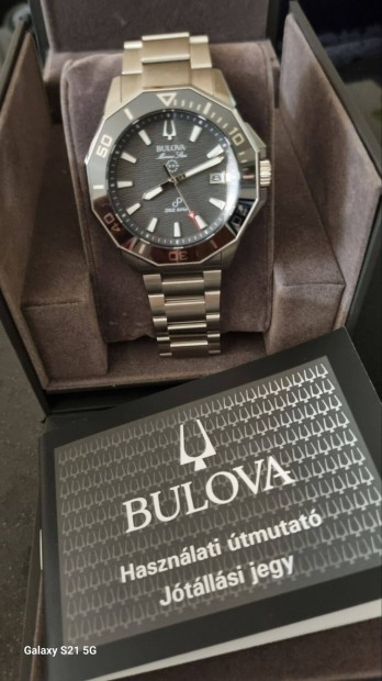 Bulova Marine Star 96B434 Precisionist 262 kHz frfi karra elad