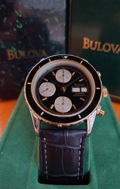 Bulova Valjoux 7750es svjci automata karra 