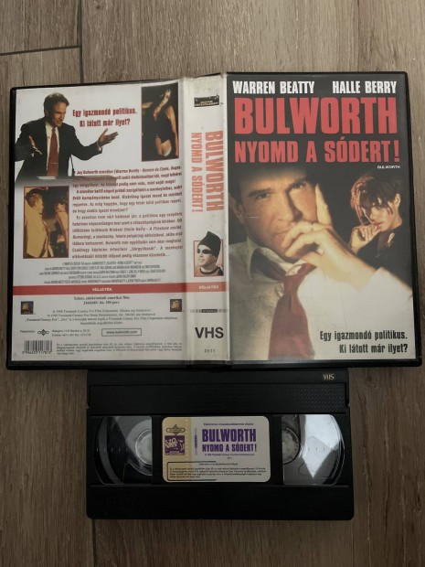 Bulworth nyomd a sdert vhs 