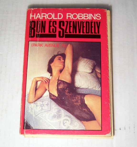 Bn s Szenvedly (Harold Robbins) 1990 (sztesik) 5kp+tartalom