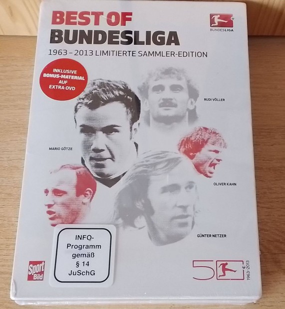 Bundesliga eredeti dvd dszdoboz!