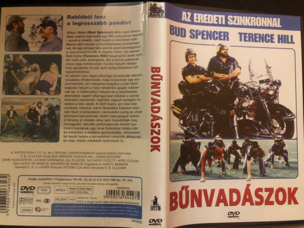 Bnvadszok (karcmentes, Bud Spencer, Terence Hill) DVD