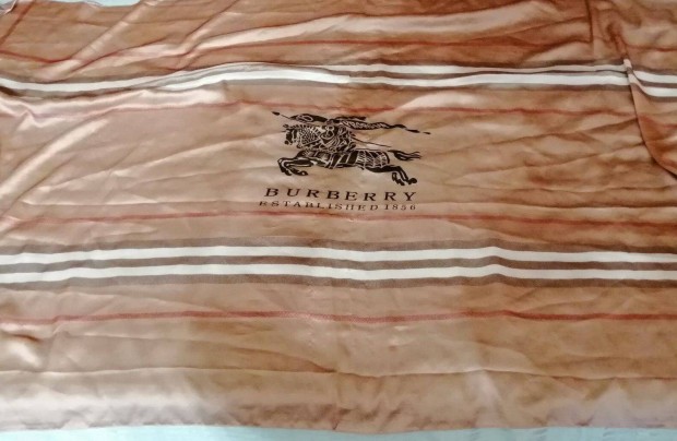 Burberry London sl, nagy mret kend, 100% silk, 180x90 cm