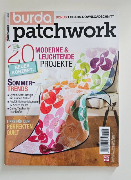 Burda Patchwork nmet nyelv magazin
