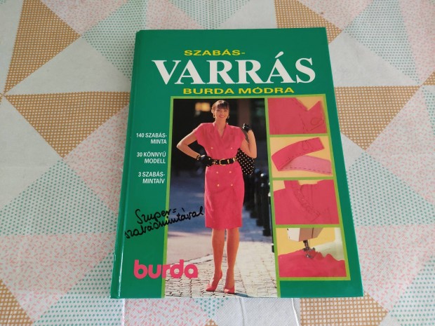 Burda knyv (Szabs - Varrs Burda mdra)(1990) szabsmintkkal