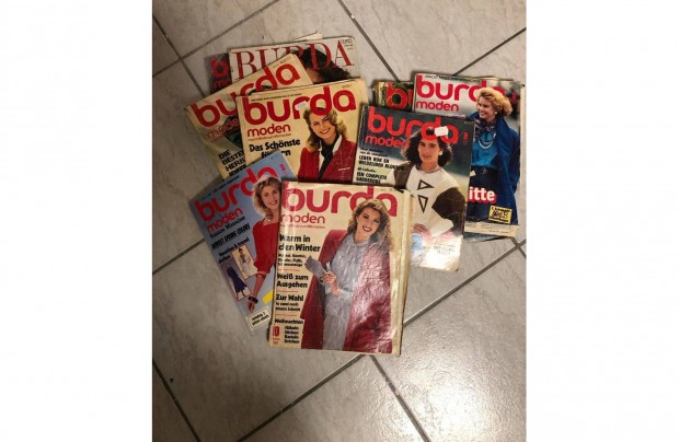 Burda magazin szabsmintval 2017-18 vjratok eladk