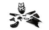 Burkolat Készlet 11 részes Aprilia SR50 2010 előtti Fekete