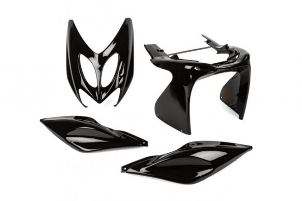 Burkolat Kszlet 4 db. fekete Yamaha Aerox 2013 eltti