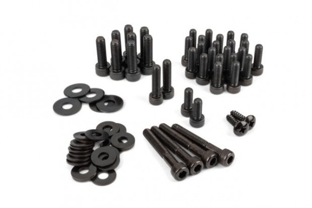 Burkolat csavarok Peugeot Speedfight fekete ac�l