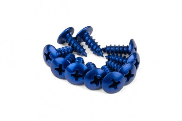 Burkolatcsavarok alum�nium M4x12 k�k (10 db)