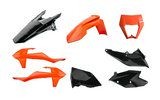 Burkolatkészlet Polisport Enduro narancs / fekete KTM EXC / EXC-F