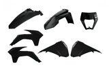 Burkolatkészlet Polisport Restyle Enduro fekete KTM EXC / EXC-F