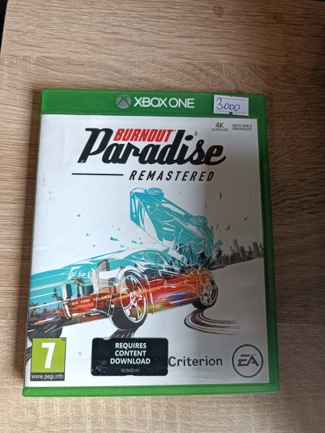 Burnout Paradise Xbox one jtk 