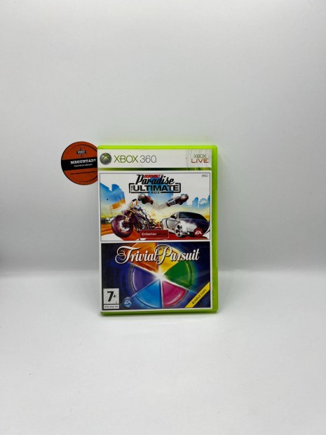 Burnout Paradise (The Ultimate Box) + Trivial Pursuit - Xbox 360 jtk