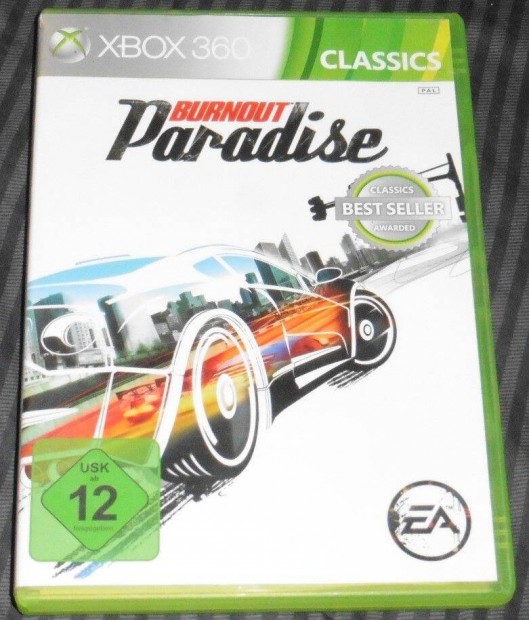Burnout Paradise nmet, fra, spa, olasz Gyri Xbox 360, Xbox ONE Jtk