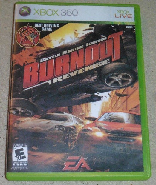 Burnout Revenge nmet, fra, spa, olasz Gyri Xbox 360, Xbox ONE Jtk