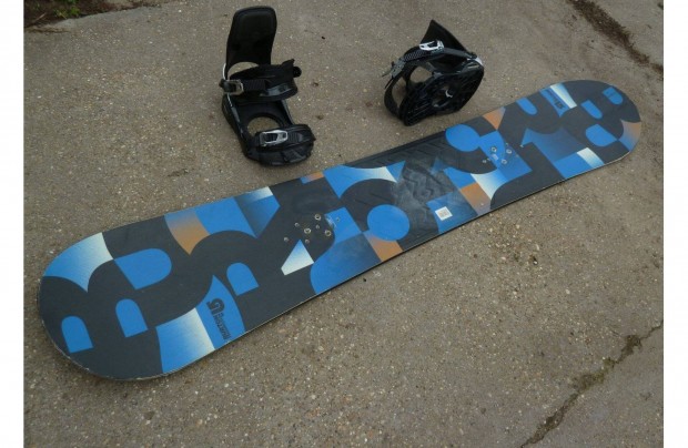 Burton Progression Rocker snowboard lap karc mentes talpal, kts el