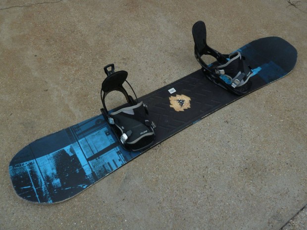 Burton Radius Rocker snowboard lap karc mentes talpal, Flow gyors k