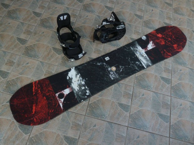 Burton Radius wide Rocker snowboard lap karc mentes talpal, Salomon o