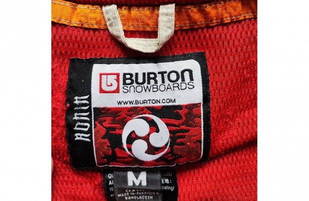 Burton s snowboard kabt dzseki