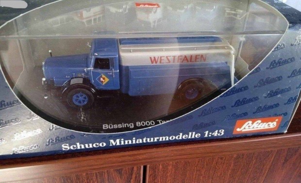 Bssing 8000 tankwagen "Schuco" kisauto modell 1/43 Elad