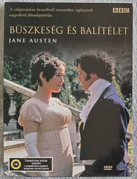 Büszkeség és balítélet DVD (ritkaság)