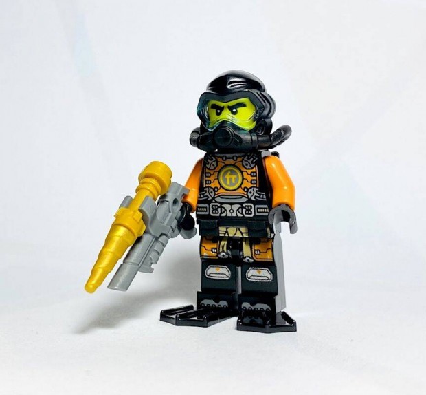 Bvr Cole Eredeti LEGO minifigura - Ninjago 71752 Ninja sub - j