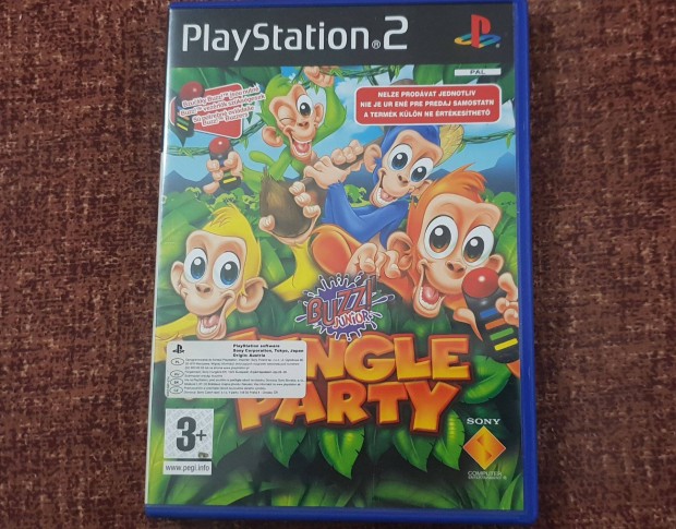 Buzz Junior Jungle Party Playstation 2 eredeti lemez ( 10000 Ft )