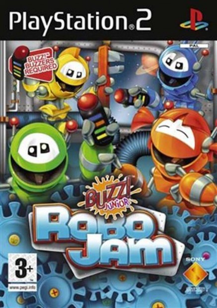 Buzz Junior Robo Jam PS2 jtk