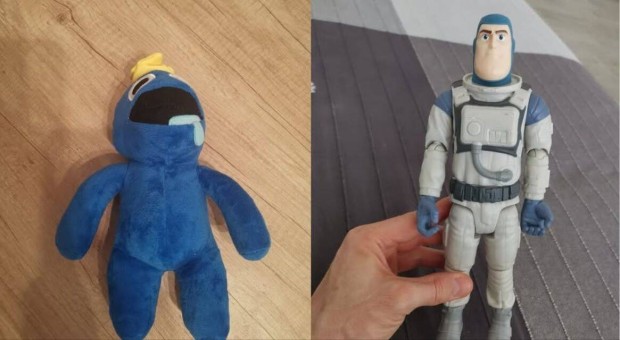 Buzz Lightyear s KK Plssfigura Egyben