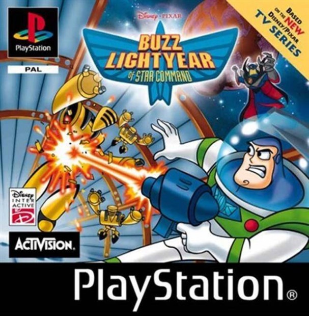 Buzz Lightyear of Star Command, Boxed eredeti Playstation 1 jtk