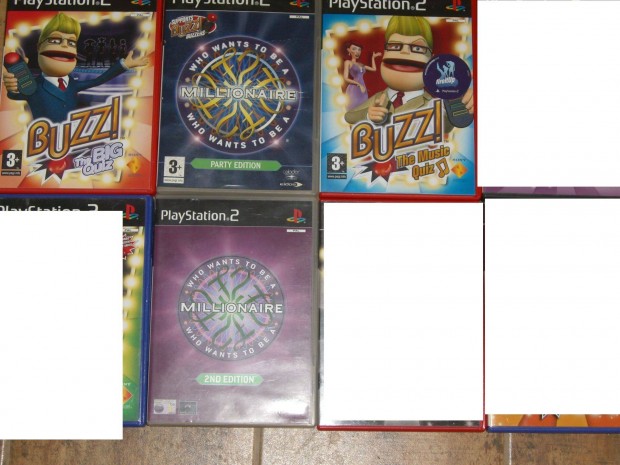 Buzz Playstation 2 eredeti lemezek eladk
