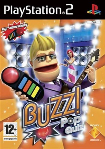 Buzz! Pop Quiz Playstation 2 jtk