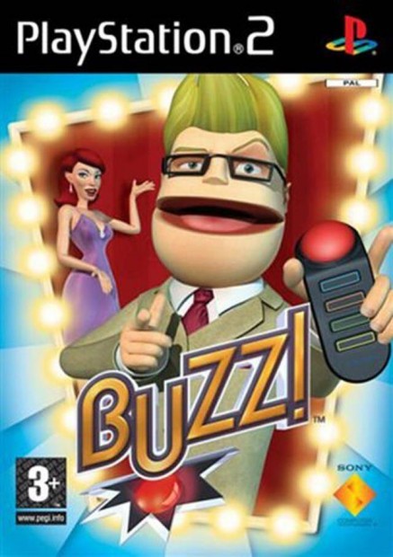 Buzz! Ultimate Music Quiz With Buzzers Playstation 2 jtk