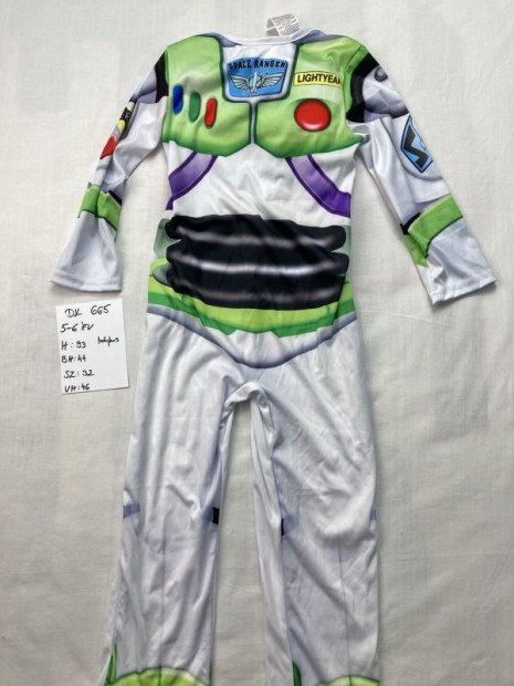 Buzz jelmez, Buzz Lightyear jelmez, Toy Story jelmez DK665