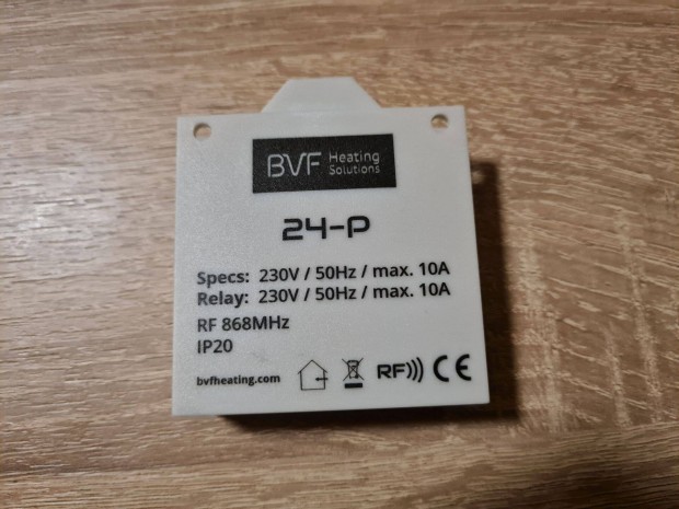 Bvf 24-P termosztt vevegysg