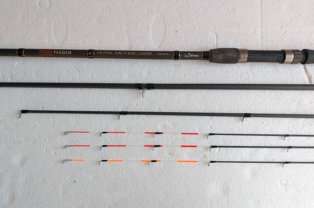 By Döme TEAM Feeder Royal Method Carp horgászbot több méretben