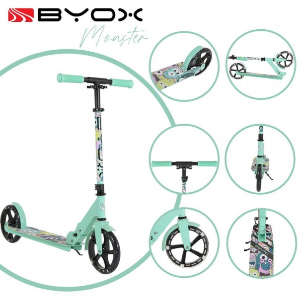 Byox Monster Roller , 100 KG Zld