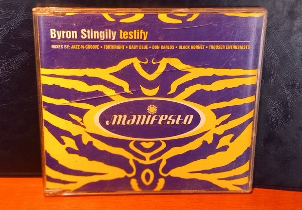 Byron Stingily - Testify ( Maxi CD )