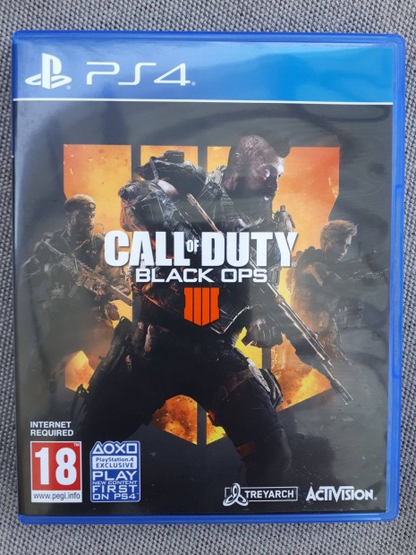 CALL OF Duty Black OPS 4 ps4-PS5 jtk elad-csere "