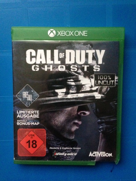CALL OF Duty Ghosts xbox one-series x jtk,elad-csere"
